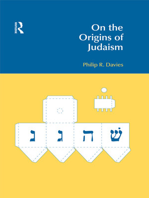 cover image of On the Origins of Judaism